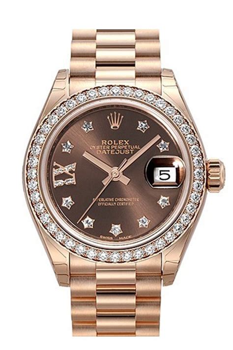 rolex women's rose gold watch|rolex datejust 28mm rose gold.